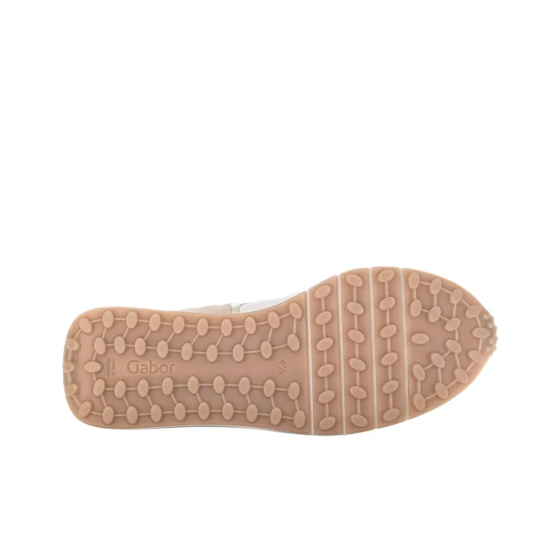 Gabor Comfort Low Top Casual Shoes Women's Beige-6