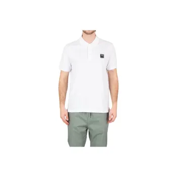 EMPORIO ARMANI SS25 Polo Shirt Men's White