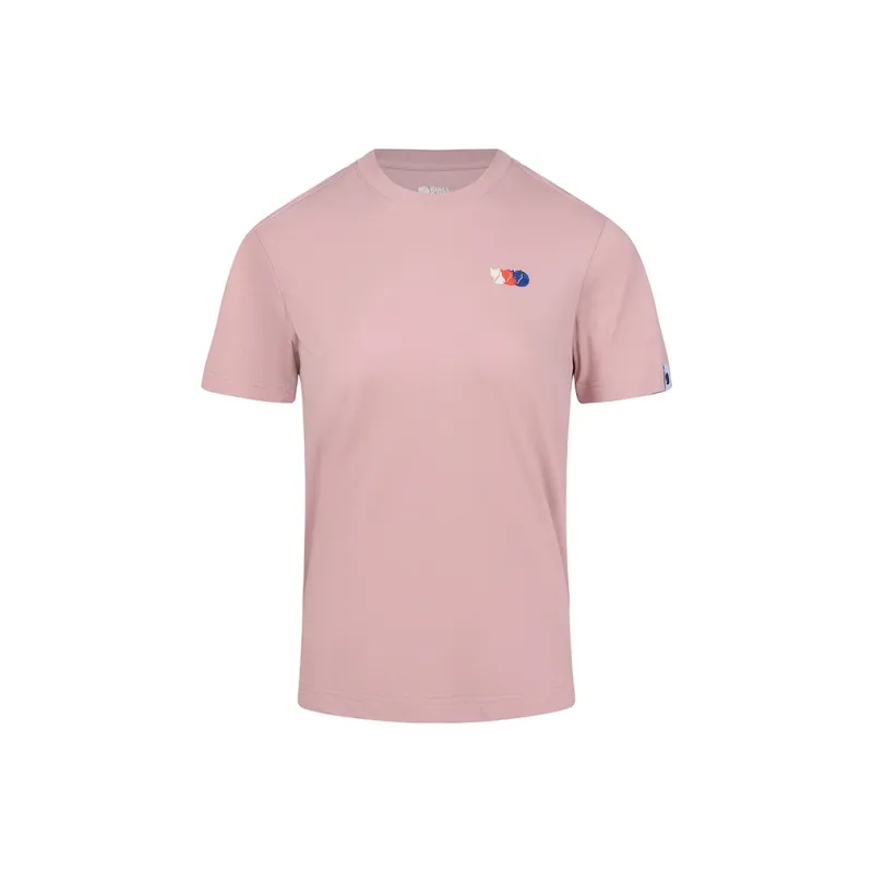Fjallraven T Shirts Women's 400C Rose Pink-0