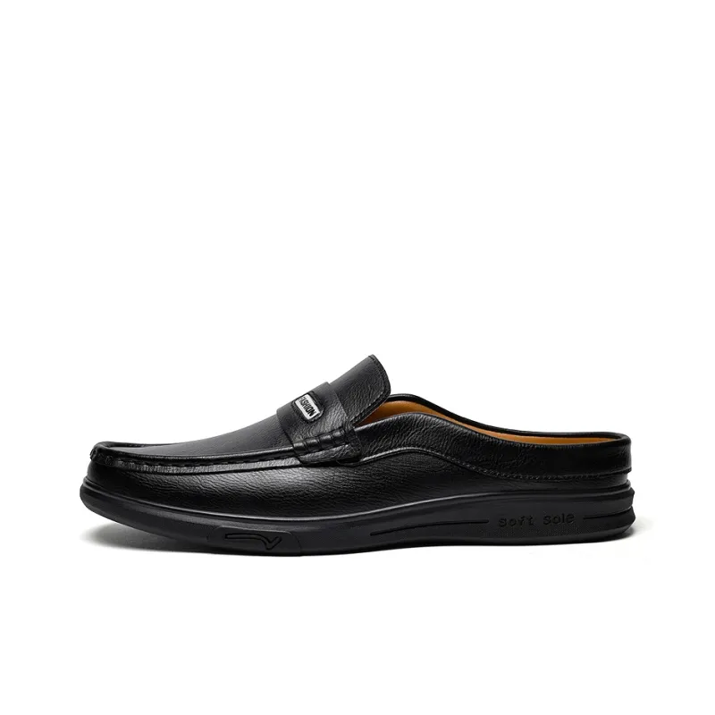 Abango Rubber Sole Slip Resistant Closed Toe Slippers Men's-0