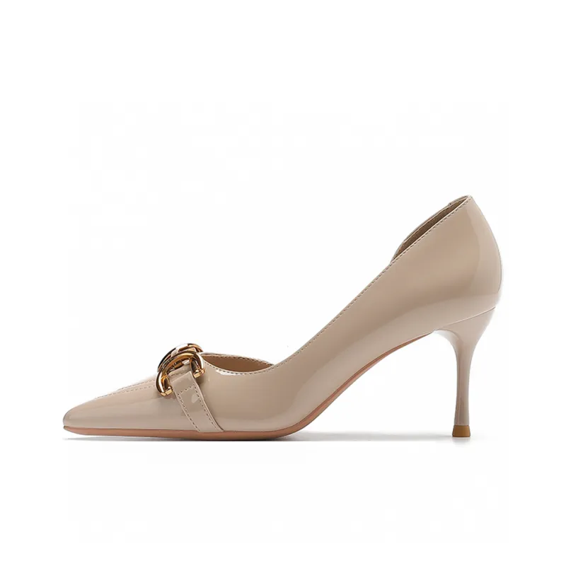 Lan Miao Slim Heel High Heels Women's-0