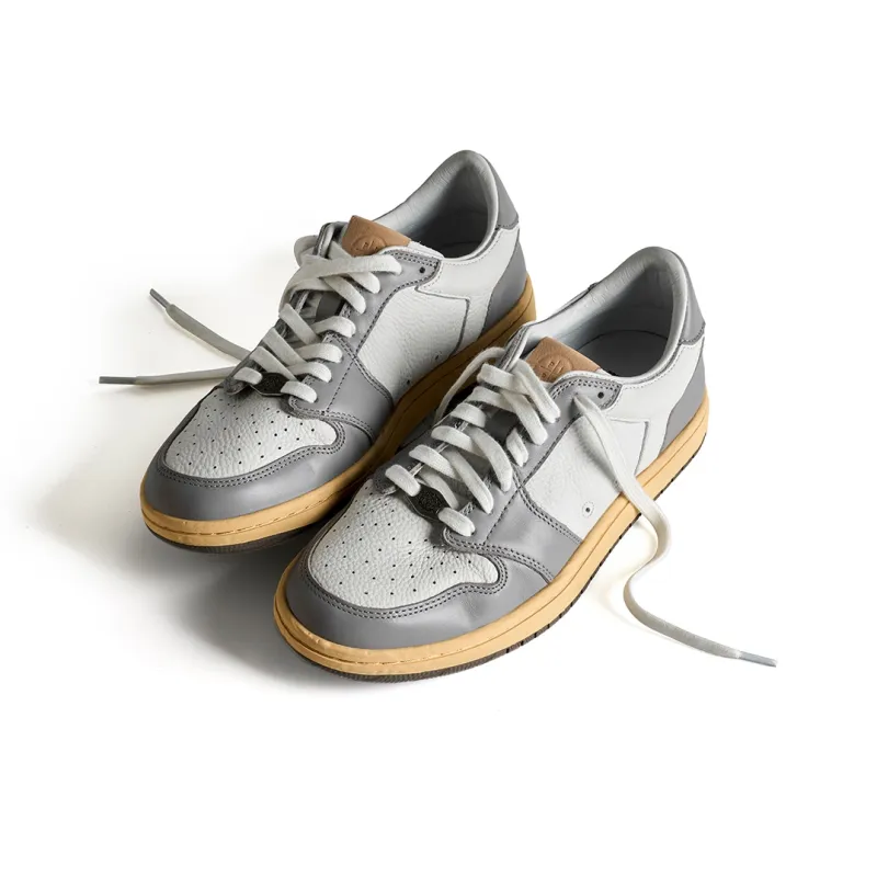 PIPG Coverage Cushioning Abrasion Resistant Balance Lightweight Breathable Low Top Skateboard Shoes Unisex White Gray-1