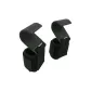 Advanced Model, Metal with Rubber Coating Integrated Hooks 2 Pack
