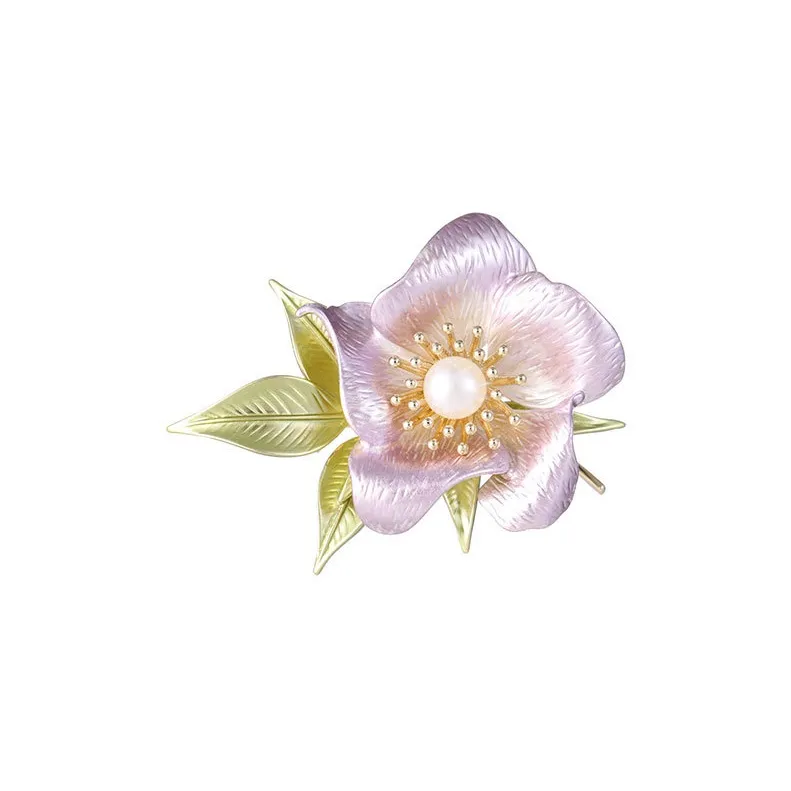 Yamaichi Maru Copper Brooches Women's-1