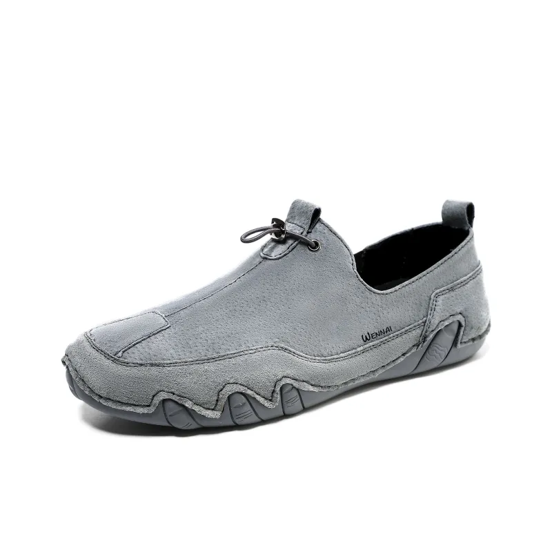 Wen Nai Casual Shoes Men's Gray-1