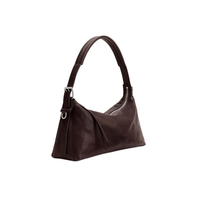 Lemaire Leather Baguette Bag Shoulder Bag Women's Dark Coffee-1