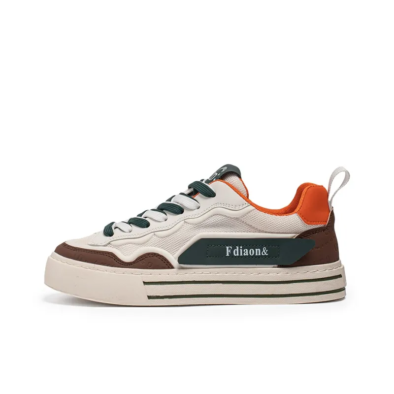 LURAD Coverage Cushioning Abrasion Resistant Low Top Skateboard Shoes Men's-7