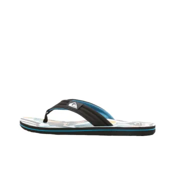 Quiksilver Flip Flops Men's Black White
