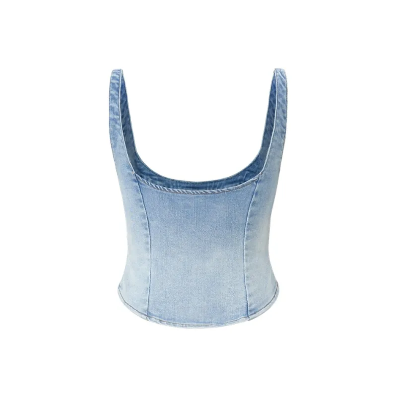 NAWS Tank Tops Women's Light Blue-1