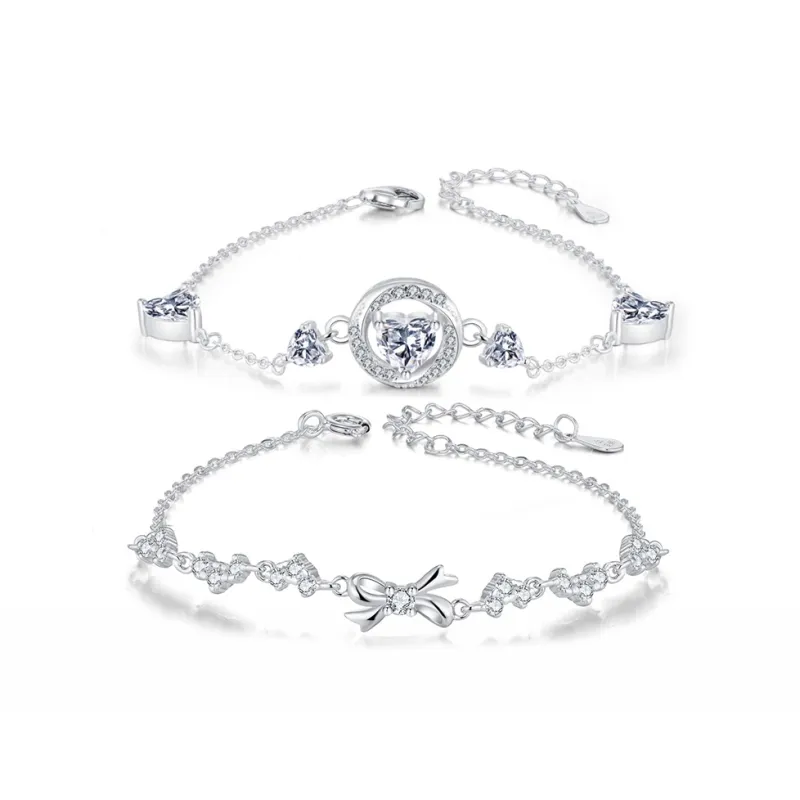 CHINA GOLD S999 Fine Silver Bracelets Women's-6