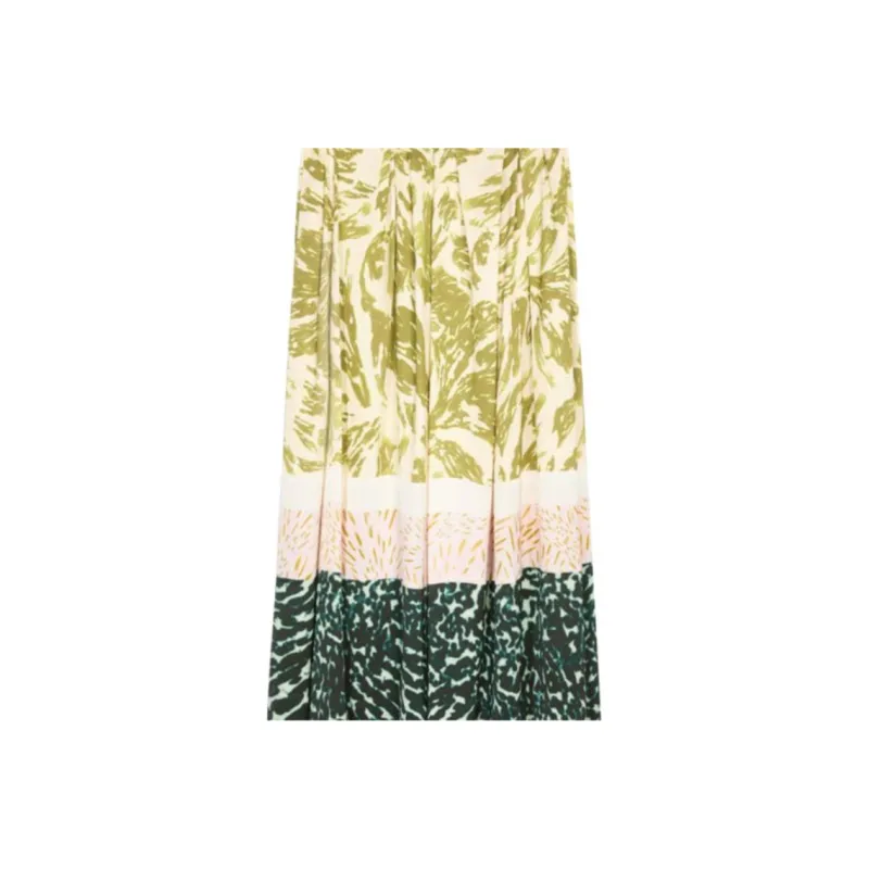 DRIES VAN NOTEN Casual Long Skirt Women's Multicolor-4