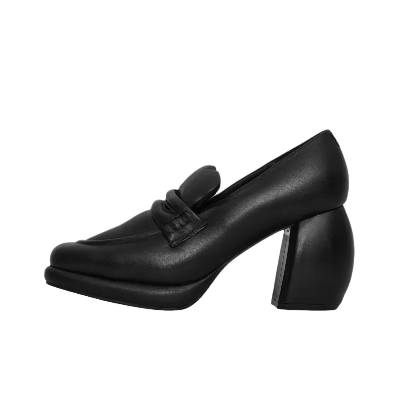 Martine Rose x Clarks Chunky Heel High Heels Women's Black-0