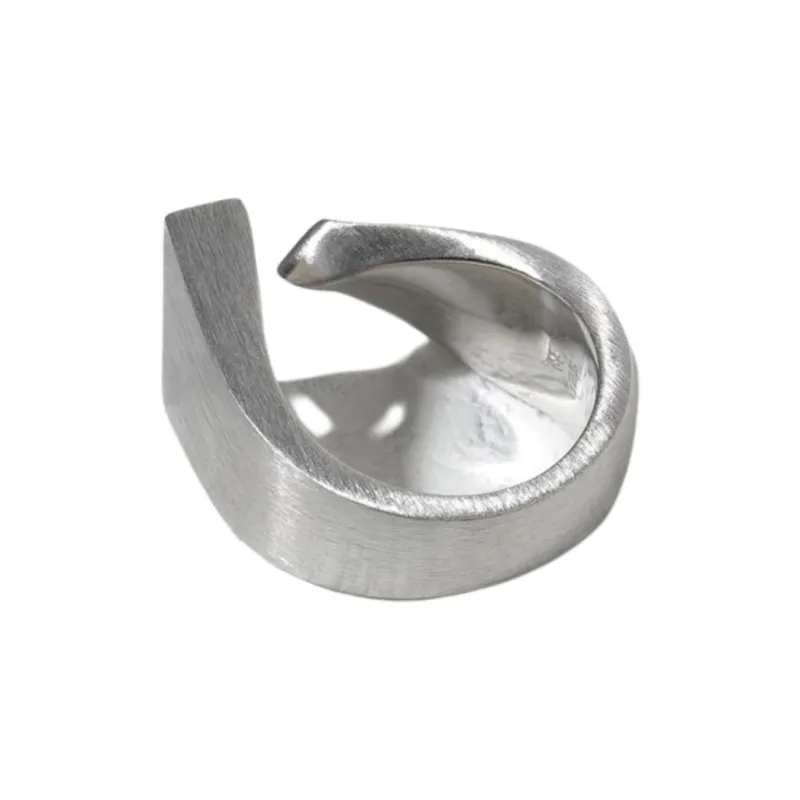 TOM WOOD 925 Sterling Silver Rings Men's Silver-1