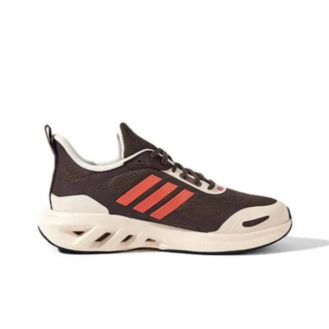 Adidas ALL DAY POWER Cushioning Lightweight Low Top Running Shoes Unisex Brown-1
