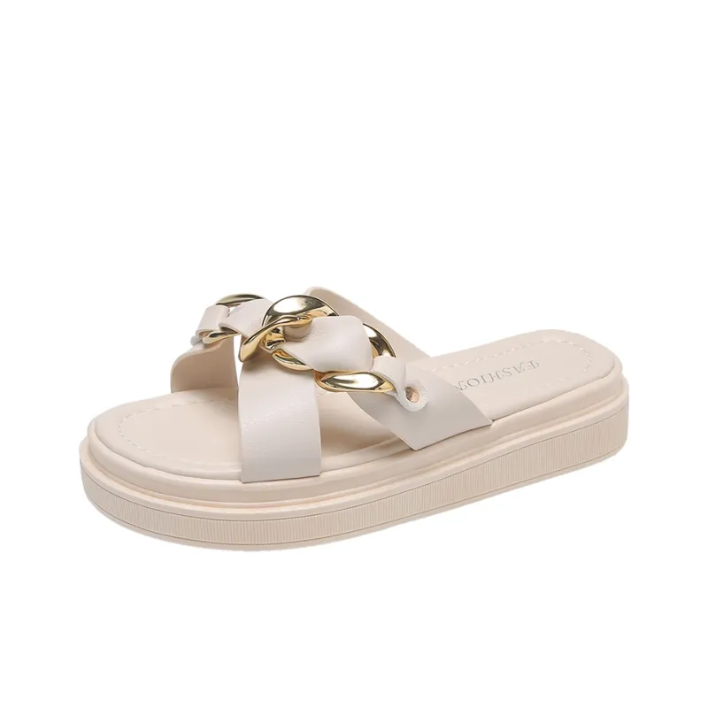 Puppytown Slip Resistant Quick Dry Slide Slippers Women's-0