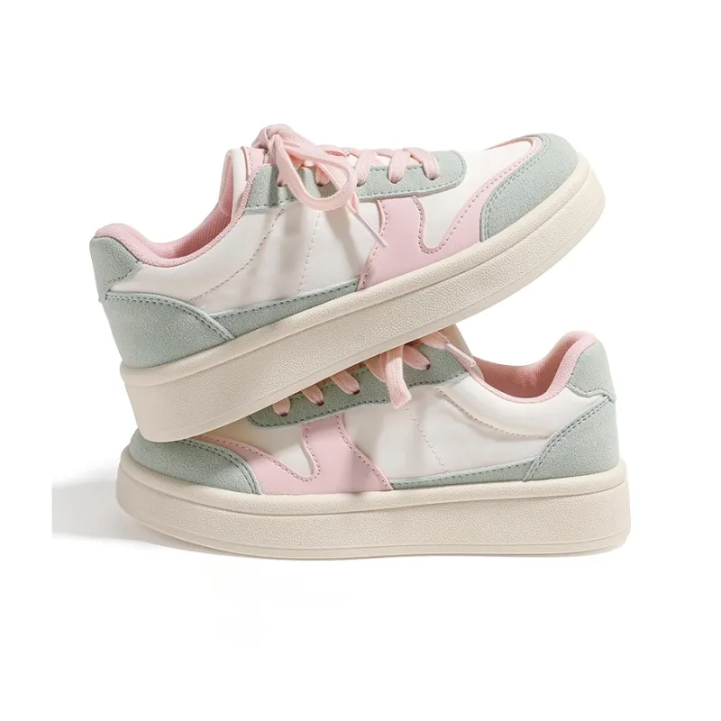 HUANQIU Coverage Lightweight And Breathable Low Top Skateboard Shoes Women's-2