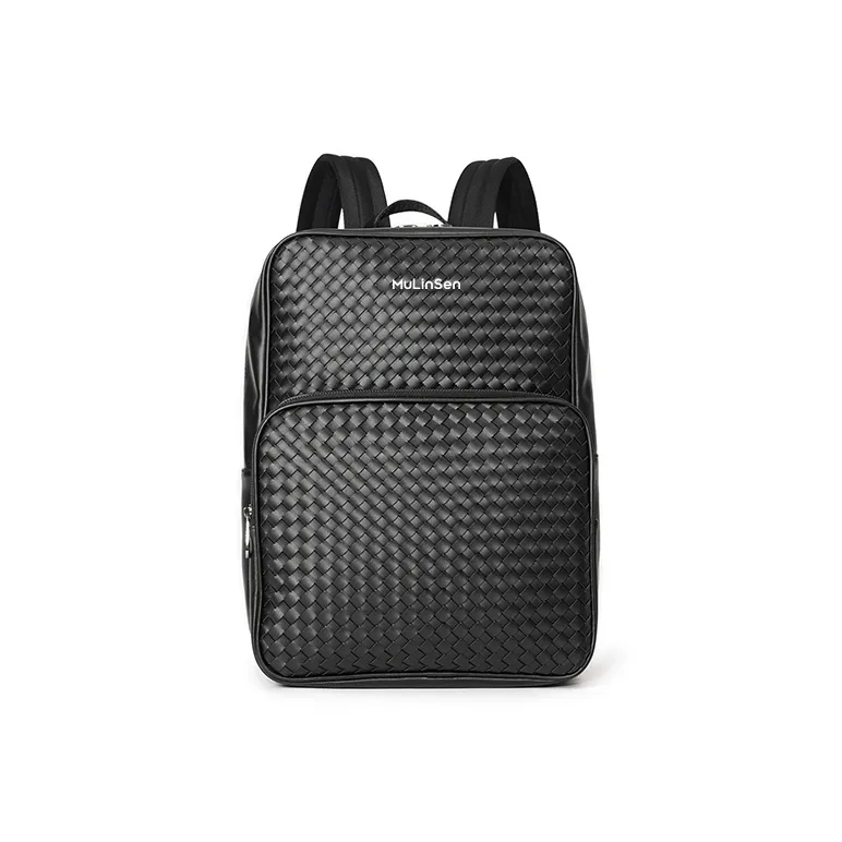 Mulinsen PU Backpack Regular Unisex Black-0