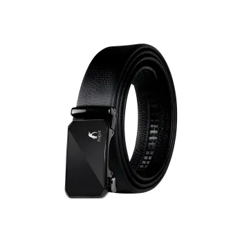 Emperor Penguin Top Grain Cow Leather Belts Unisex Width 3.5CM