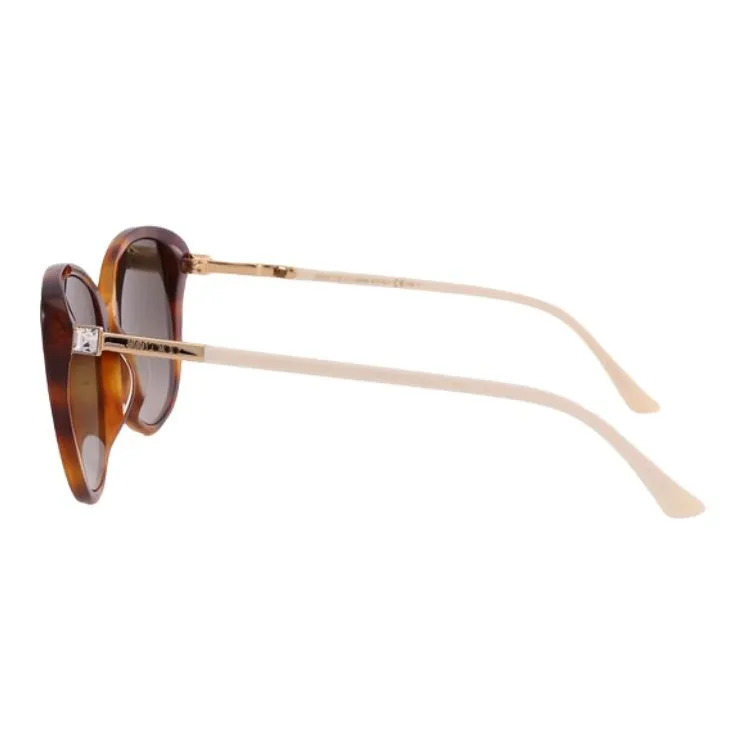 Jimmy Choo Plastic Cat Eye Sunglasses Women's Tortoiseshell-2