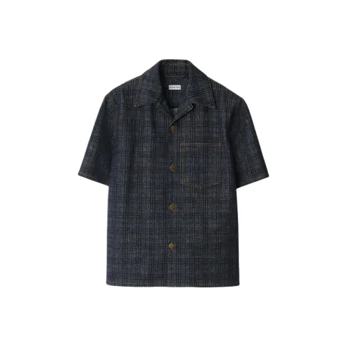 Burberry SS25 Shirt Men's Indigo