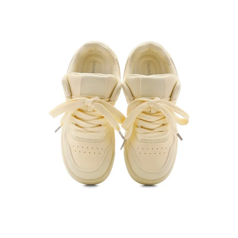 HUANAI Abrasion Resistant Slip Resistant Breathable Lightweight Low Top Skateboard Shoes Women's-13