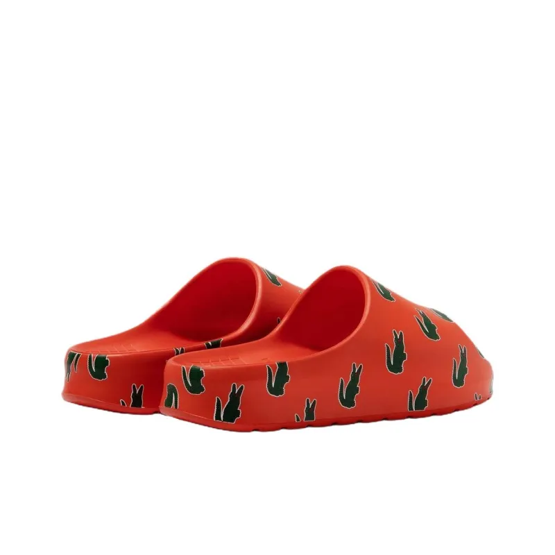 LACOSTE SERVE SLIDE 2.0 Abrasion Resistant Slide Slippers Women's-3