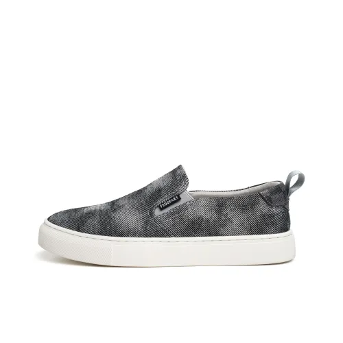 FED Men's Casual Shoes Men Low Top Black