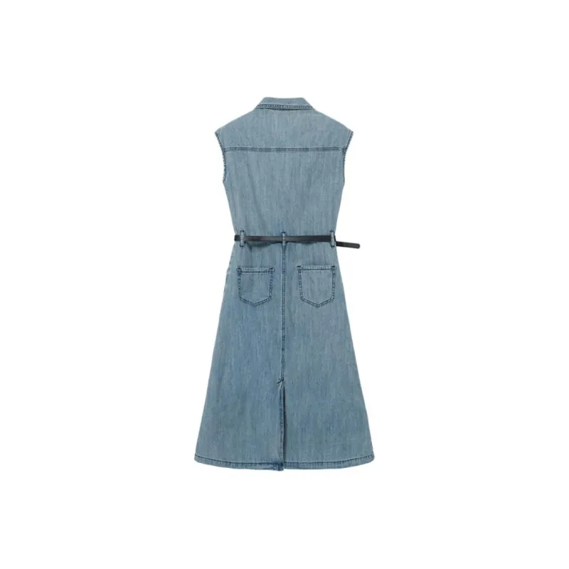 Ning Cai Yuer Sleeveless Dress Women's-1