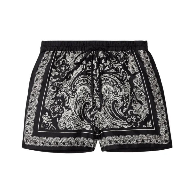 NILI LOTAN Casual Shorts Women's Black-0