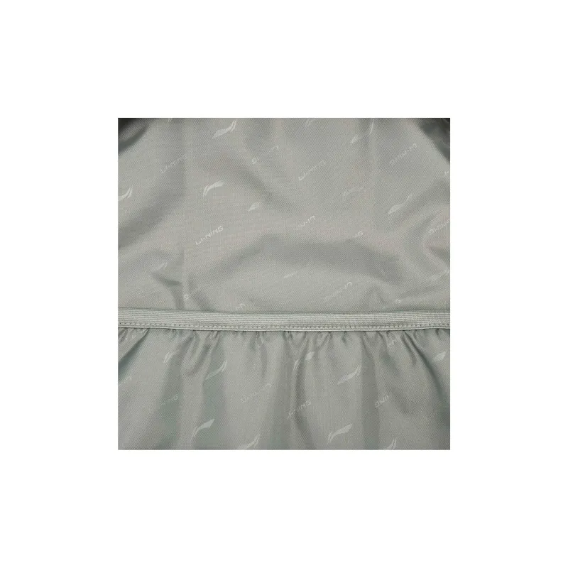 LiNing Polyester Backpack Regular Unisex Ore Gray & Grass Jasmine Green & Pearl White-17