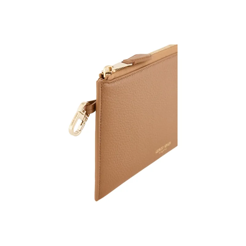 AMANI Leather Wallet Women's Camel-1