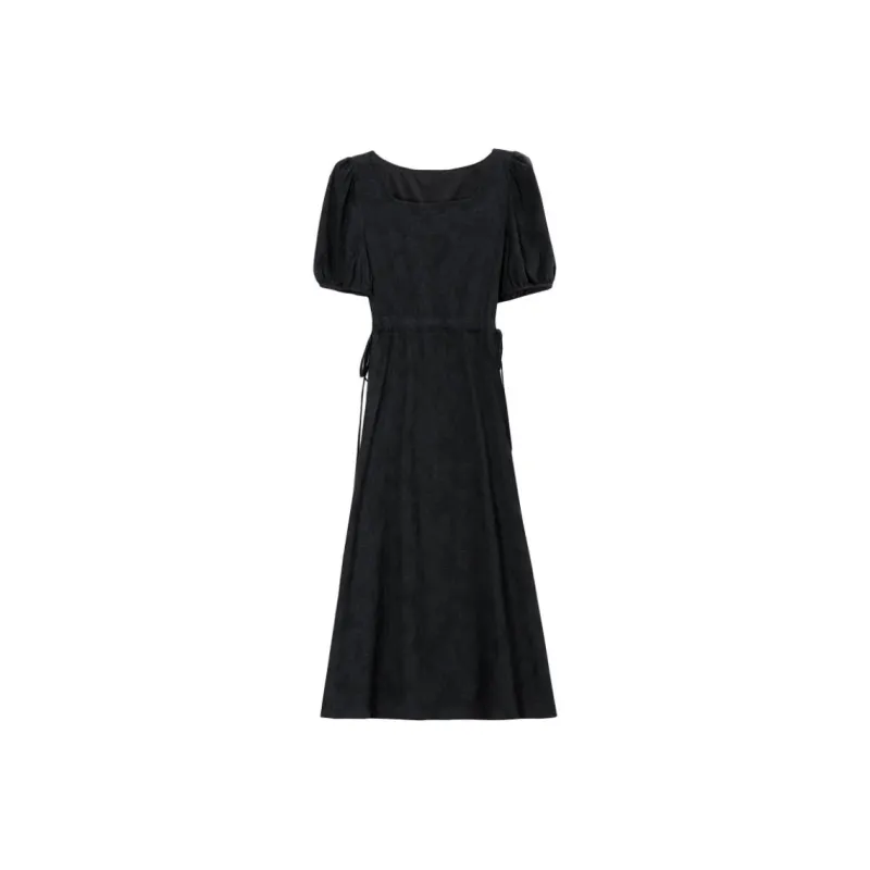 Mu Xiao Xin Short Sleeved Dress Women's-0