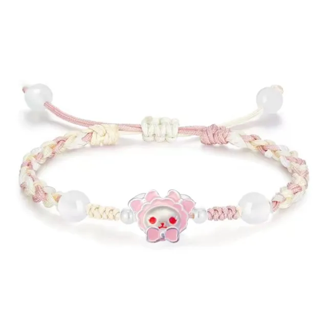 Inkopper Fabric Rope Bracelets Unisex-4