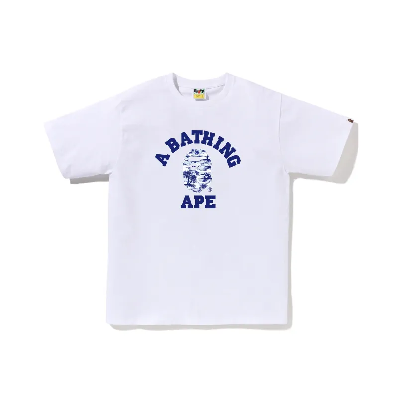 Bape Palm Tree Camo College Tee-1
