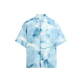 ZARA Shirts Men Blue
