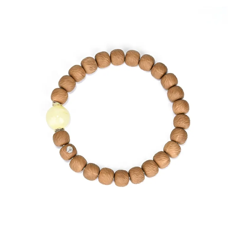 Yulan Wenwan Monkey Head Walnut Bracelets Unisex-0