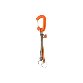 PRADA Calfskin Bag Charm Bag Merch Unisex Orange