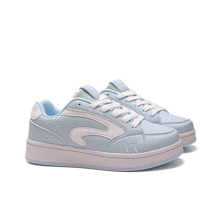 STUR YSN Low Top Skateboard Shoes Women's Aqua Moonlight-3