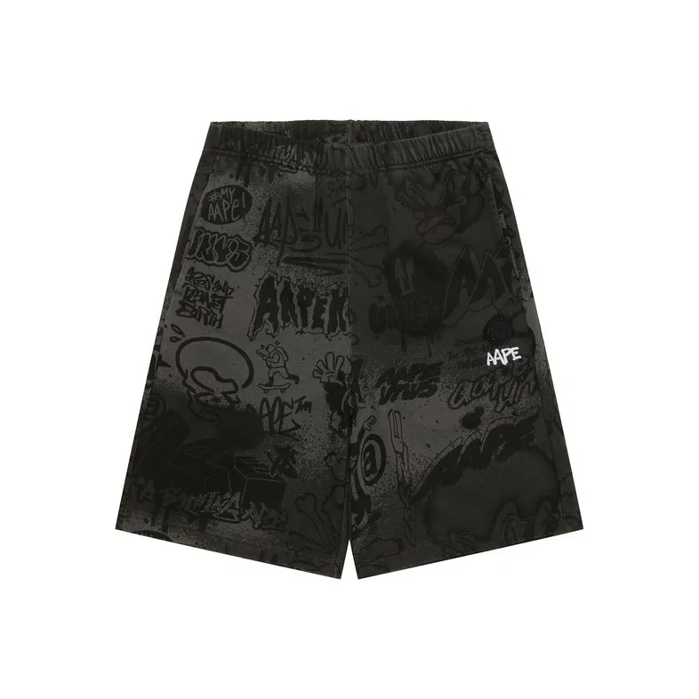 Aape Printed Shorts-2