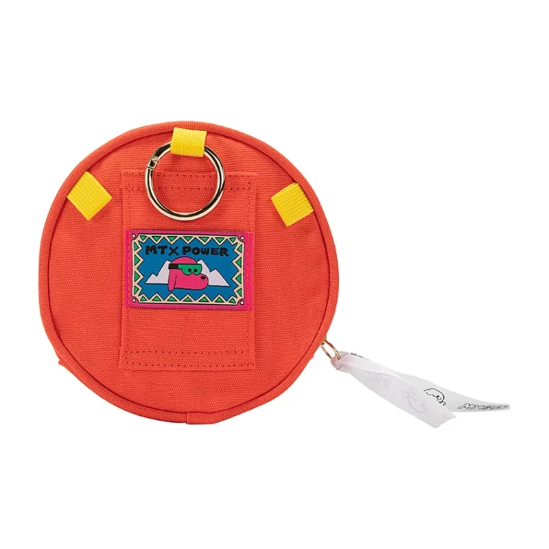 MYTIMELAB Cotton Round Bag Coin Purse Tubas Unisex Multicolor-18