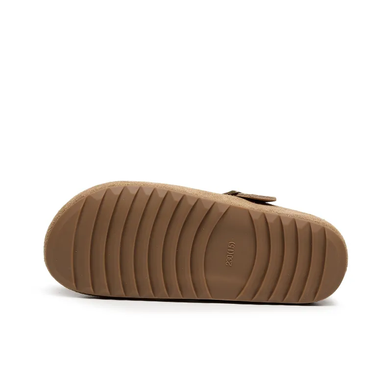 Golofi Rubber Sole Slip Resistant Closed Toe Slippers Women's-5