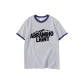 White Gray Navy Blue Edge
