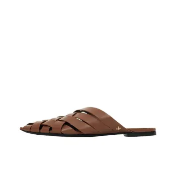 Anine Bing Closed Toe Slippers Women's Brown