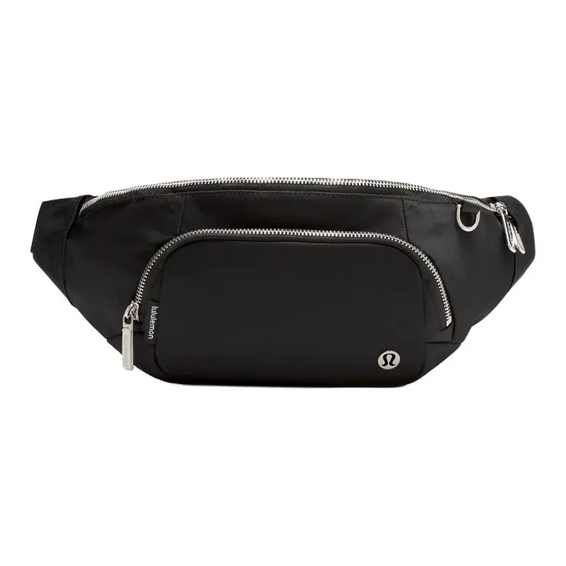 Lululemon Everywhere Nylon Sling Bag, Fanny Pack Extra Large Unisex Black-0
