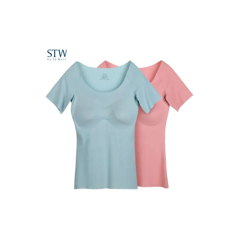 STW．SOTOWELL Spring Summer Pajama Top Women's-1