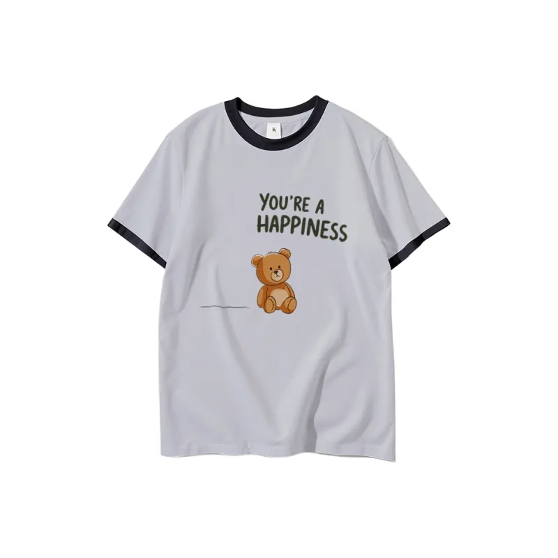 FAIRWHALE Drop Shoulder Sleeve T Shirt Women's-20