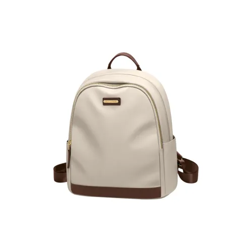 GOLF Water Repellent Fabric Backpack Women's Apricot/Black