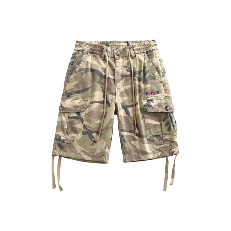 FCB ARCELONA Cargo Shorts Unisex-8