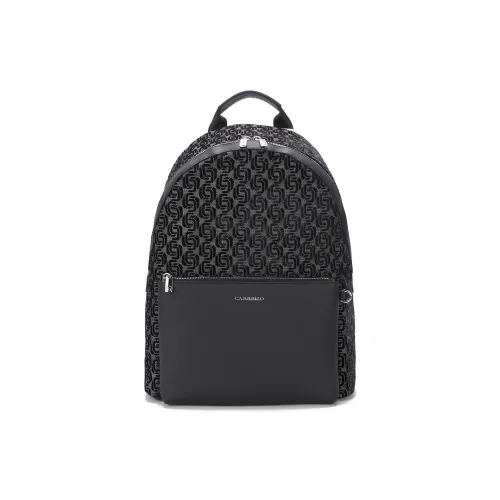 CANUDILO Fabric Backpack Men's Black