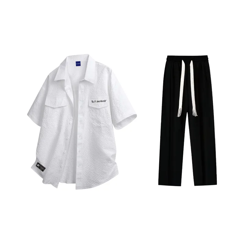 LA'T.WEEKEND Shirt Matching Set Unisex-0